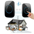 Wireless Doorbell Waterproof Range Door Bells Kit Cordless Plug-in Home Office - luna livingWireless Doorbell Waterproof Range Door Bells Kit Cordless Plug-in Home Office
