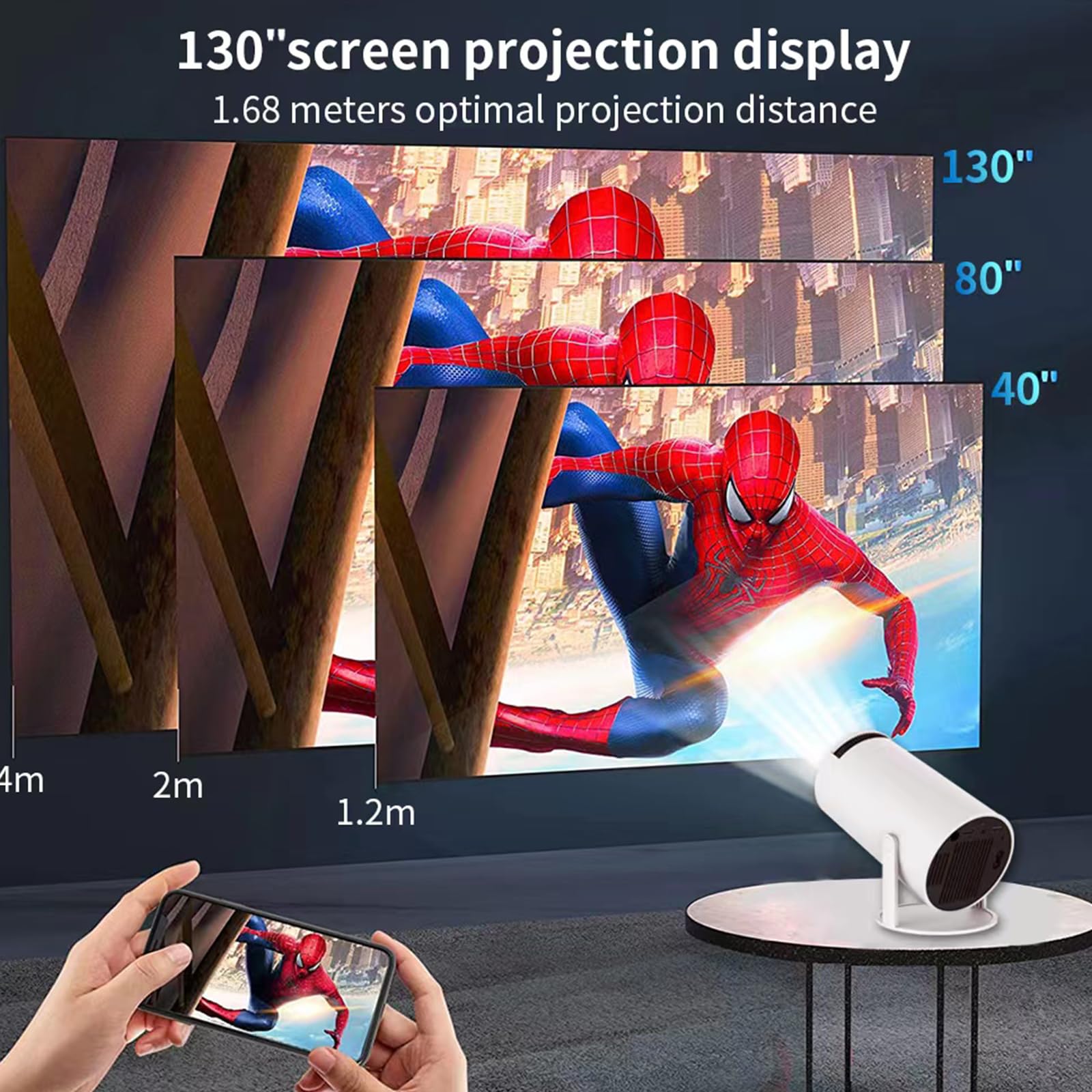 Portable Smart Projector - luna livingPortable Smart Projector