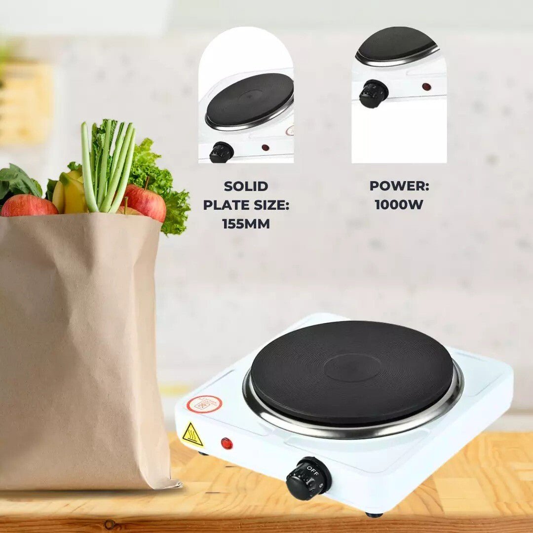 1 0 0 0 W Electric Portable Kitchen Single Hot Plate Hob - luna living1 0 0 0 W Electric Portable Kitchen Single Hot Plate Hob