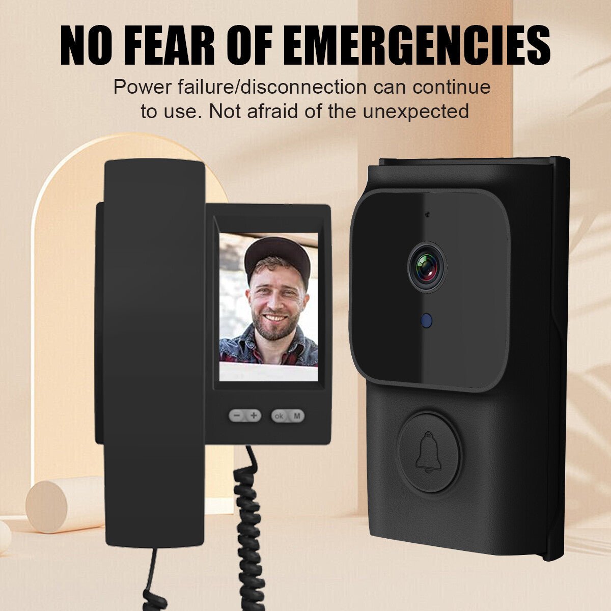 NEW Smart Wireless WiFi Ring Doorbell Security Intercom Video Camera Door Bell. - luna livingNEW Smart Wireless WiFi Ring Doorbell Security Intercom Video Camera Door Bell.