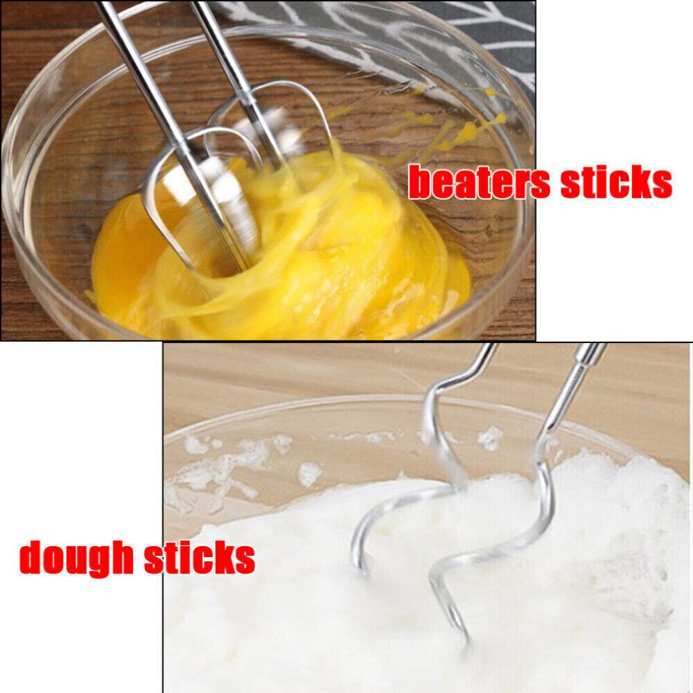 Electric Handheld Whisk 7 Speed Hand Mixer Kitchen Egg Beater Cream Cake Blender - luna livingElectric Handheld Whisk 7 Speed Hand Mixer Kitchen Egg Beater Cream Cake Blender