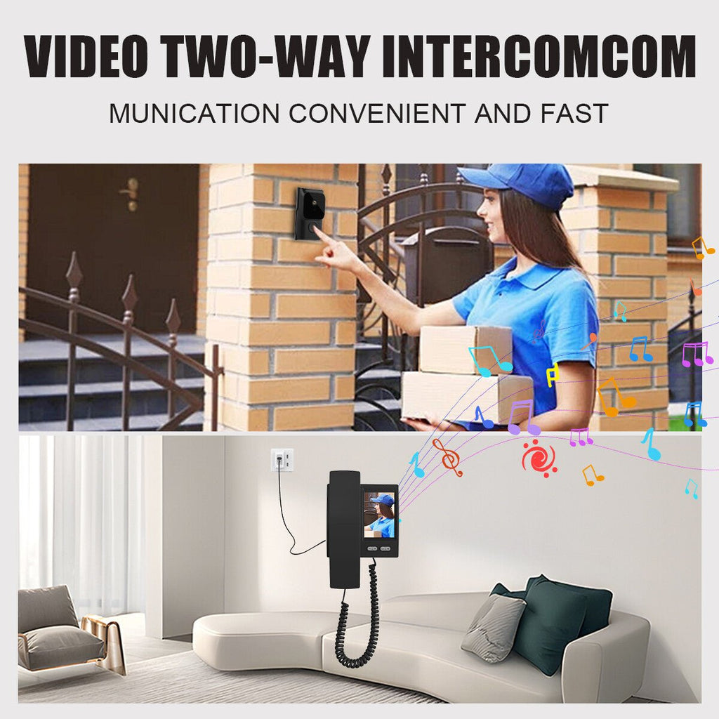 NEW Smart Wireless WiFi Ring Doorbell Security Intercom Video Camera Door Bell. - luna livingNEW Smart Wireless WiFi Ring Doorbell Security Intercom Video Camera Door Bell.