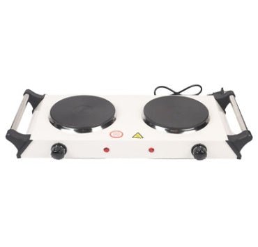 2000W Electric Cooker Double Hob Hot Plate Stove W Handle Table Hob Kitchen - luna living2000W Electric Cooker Double Hob Hot Plate Stove W Handle Table Hob Kitchen