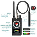 8000MHz Hidden Camera And GPS Bug Detector With Radio Wave And Magnetic Field Detection Building Supplies - luna living8000MHz Hidden Camera And GPS Bug Detector With Radio Wave And Magnetic Field Detection Building Supplies