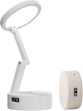 Foldable Book Lamp With LED Clock & Touch Control Night Light For Office, Bedroom, Study - luna livingFoldable Book Lamp With LED Clock & Touch Control Night Light For Office, Bedroom, Study