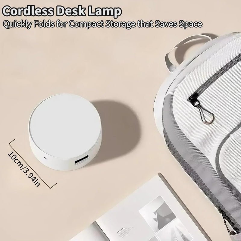 Foldable Book Lamp With LED Clock & Touch Control Night Light For Office, Bedroom, Study - luna livingFoldable Book Lamp With LED Clock & Touch Control Night Light For Office, Bedroom, Study