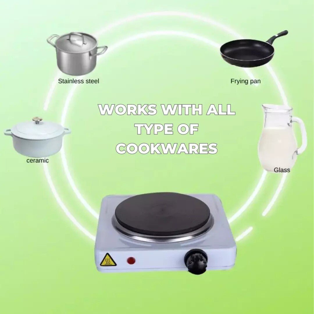 1 0 0 0 W Electric Portable Kitchen Single Hot Plate Hob - luna living1 0 0 0 W Electric Portable Kitchen Single Hot Plate Hob