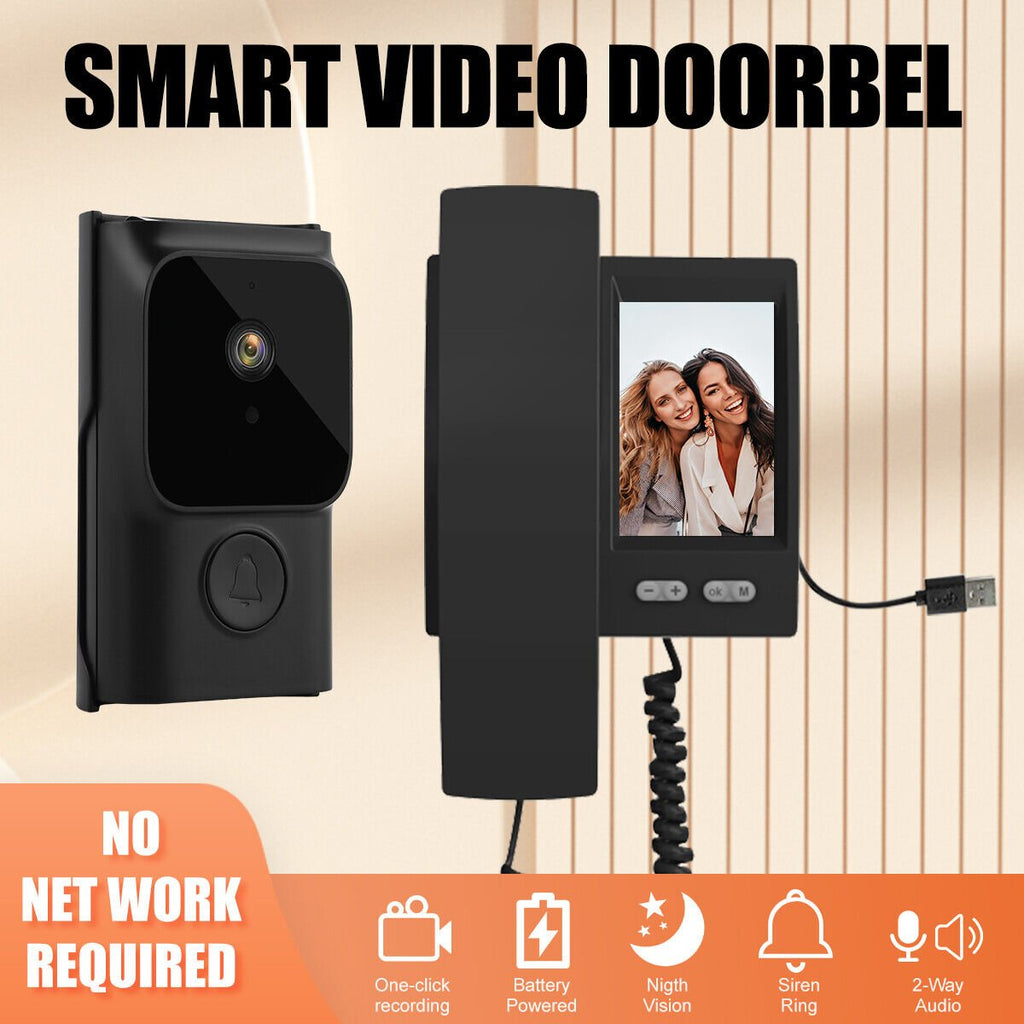 NEW Smart Wireless WiFi Ring Doorbell Security Intercom Video Camera Door Bell. - luna livingNEW Smart Wireless WiFi Ring Doorbell Security Intercom Video Camera Door Bell.
